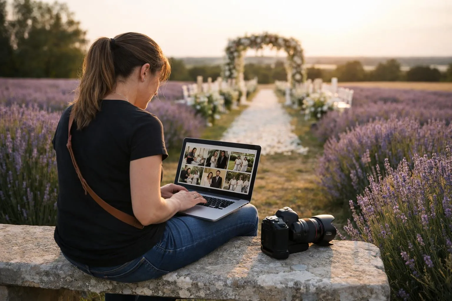 "Photographe de mariage à Angers, préparation de reportage photo, tarifs forfaits mariage"