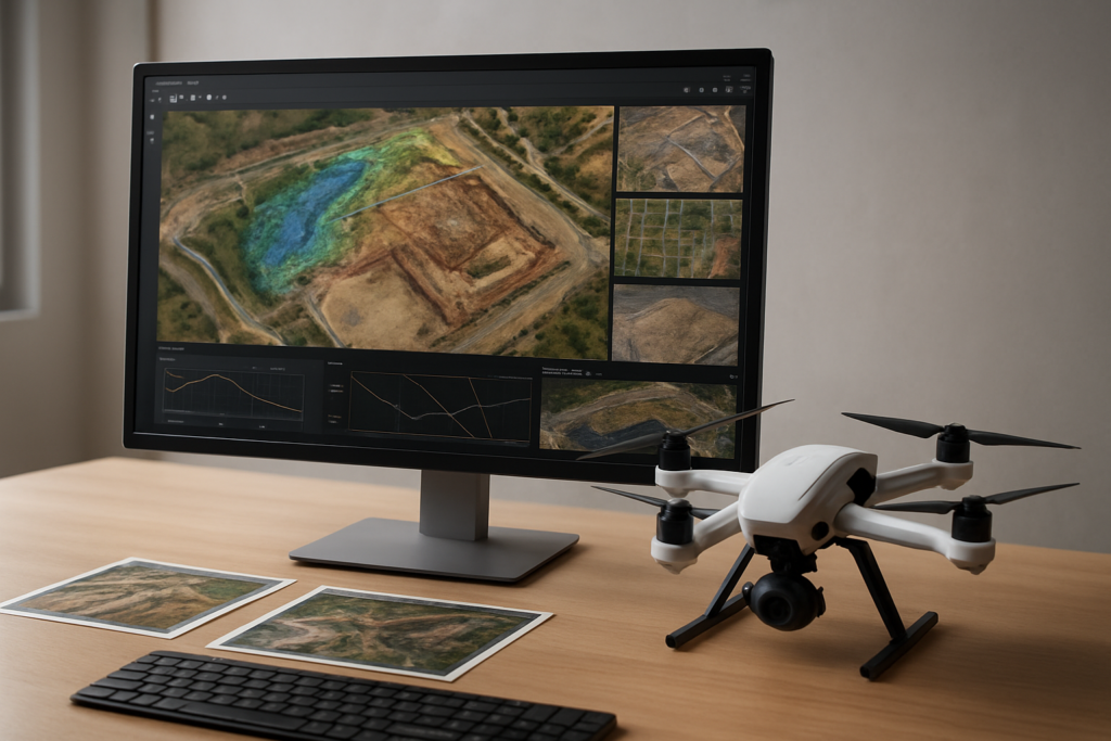 Illustration originale pour 4 logiciels de photogrammétrie drone gratuits pour vos projets
